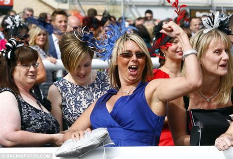 Doncaster fillies fight the freeze on Ladies Day at the races as they give Aintree girls a run ...