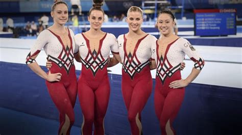 German gymnastics team wears full-length unitards at Tokyo Olympics | GMA