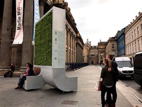 CityTrees are hi-tech living sculptures to combat air pollution