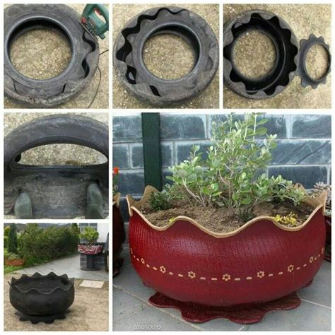 35+ Adorable DIY Tire Planter Ideas That Will Make Your Garden the Cutest on the Block - FeltMagnet