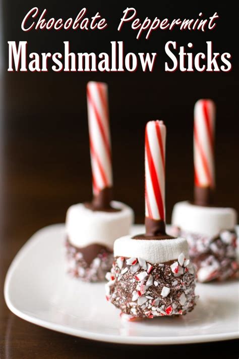 Chocolate Marshmallow Peppermint Sticks Recipe (Dairy-Free Fun!) | Recipe | Christmas hot ...