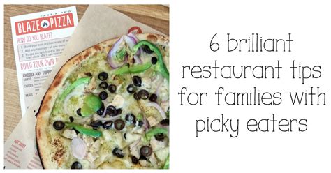 6 brilliant restaurant tips for families with picky eaters