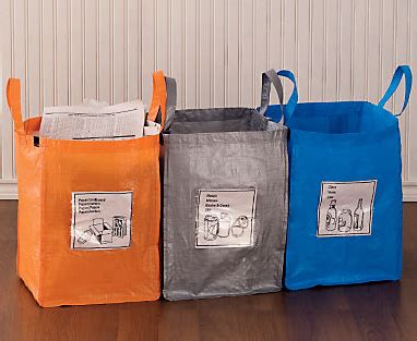 Jeri’s Organizing & Decluttering News: Recycling Made Easier: Recycling Bags