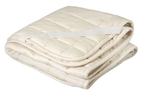 Crib Mattress Pad. Greenbuds Organic Cotton/Wool Quilted Crib Mattress Topper, Mattress ...