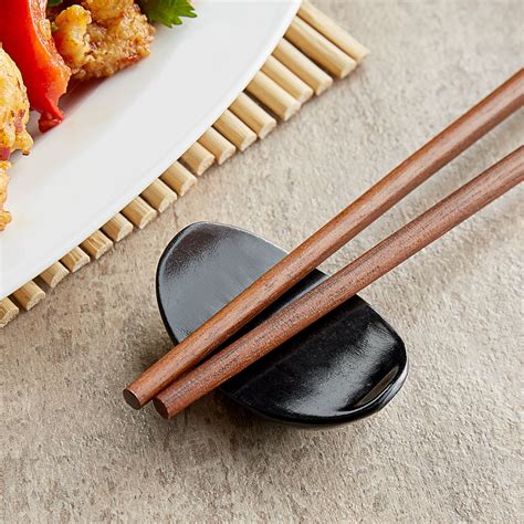 Town 51327 Black Bowl Chopstick Rest