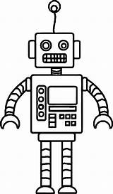 Robots Coloring Pages At Netlailablog Blog sketch template