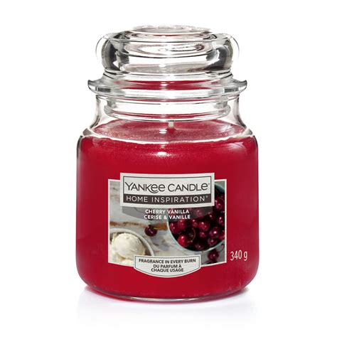 Yankee Candle Medium Jar Cherry Vanilla | Wilko