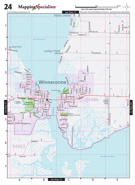 Winnebago County Street Atlas - Mapping Specialists Limited