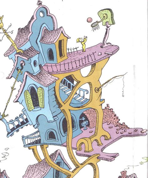 Dr Seuss House Illustration