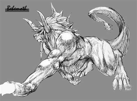 Image - FFIX Behemoth Artwork.jpg | Final Fantasy Wiki | FANDOM powered by Wikia