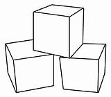 Cube Coloring Pages To Download And Print For Free sketch template