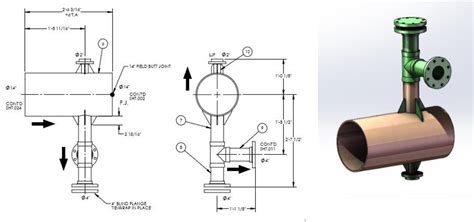 Development of 2D Piping Spool Drawings and 3D Spool Model