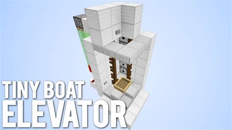 Minecraft: The Boat Elevator [Expandable, 1.8+] - YouTube