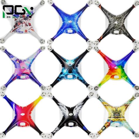 PGY DJI Phantom 4 accessories Stickers film Skin Decal Professional 3M ...