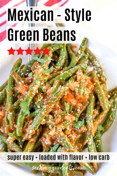 Super Easy Mexican Green Beans Recipe Recipe | Seeking Good Eats