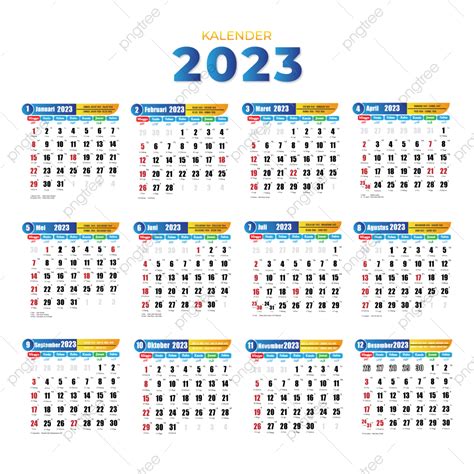 Calendrier 2023 Lengkap Dengan Hijriyah PNG , Calendrier 2023 ...