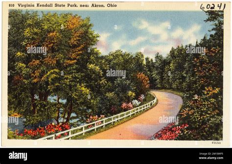 Virginia Kendall State Park, near Akron, Ohio , Parks, Tichnor Brothers Collection, postcards of ...