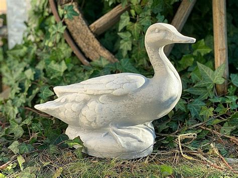 Concrete Duck Duck Statue Ducks Duck Ornament Duck Yard - Etsy