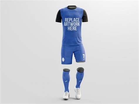 Soccer Uniform Kit Mockup - Mockup Love