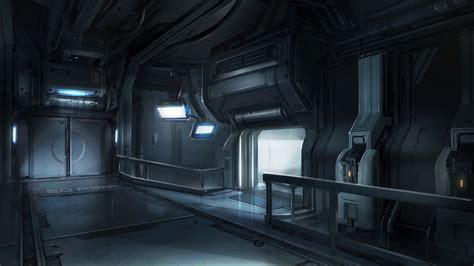 Sci-Fi 3D environment W.I.P — polycount