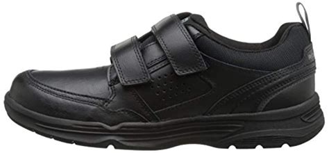 Rockport State O Motion Velcro Strap Walking Shoe- in Black Leather (Black) for Men - Lyst