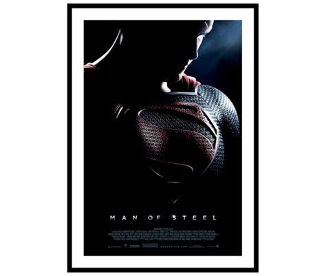 Man of Steel Movie Poster Print - Etsy