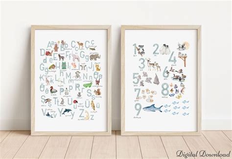 Turkish Alphabet Educational Poster - Etsy