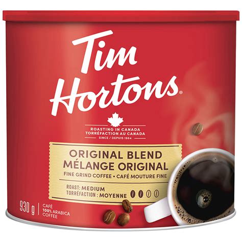 Tim Hortons Coffee - Original Blend - Ground Coffee - 930g