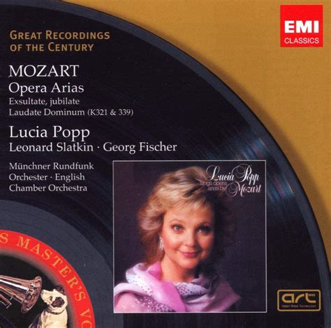 Mozart: Opera Arias - Wolfgang Amadeus Mozart, Lucia Popp, Various Artists