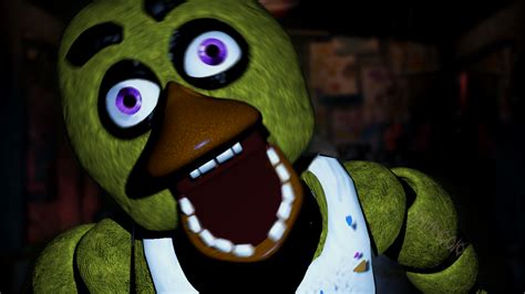C4D|Remake|Chica Jumpscare by YinyangGio1987 on DeviantArt