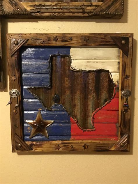 Texas Themed Wall Art | Wall art, Art, Wall