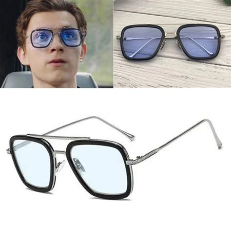 Avengers Iron Man Glasses Tony Stark Square Sunglasses UV400 | Eyemart Nepal