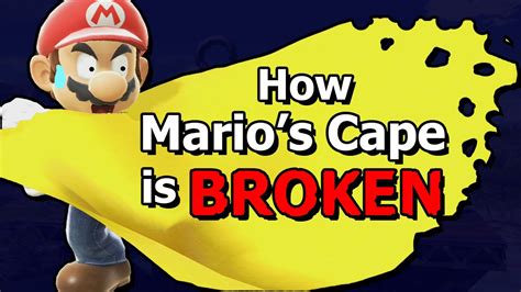 How Mario's Cape DOESN'T WORK Properly — Random Smash Ultimate Facts ...