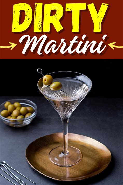 Dirty Martini Recipe - Insanely Good