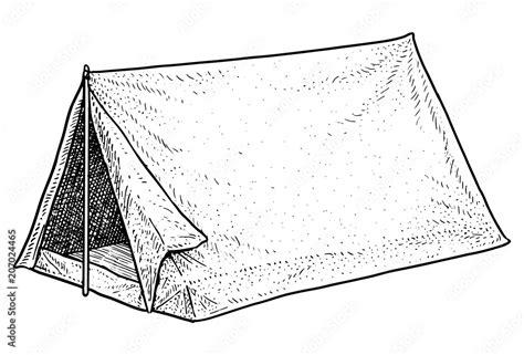 Tent Drawing