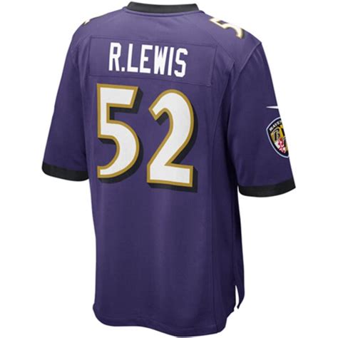 Nike Ray Lewis Baltimore Ravens Youth Game Jersey - Purple - NFLShop.com