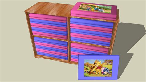 Preschool Classroom Cot Storage | 3D Warehouse