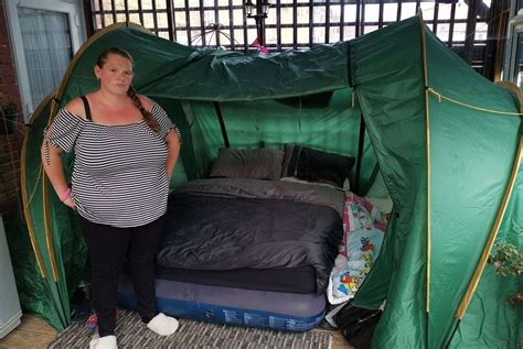 Family Of Eight 'Forced To Sleep In A Tent After Being Made Homeless ...