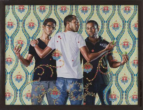 Kehinde Wiley Gallery | 43 Oil Portrait Oil Paintings - American Artist