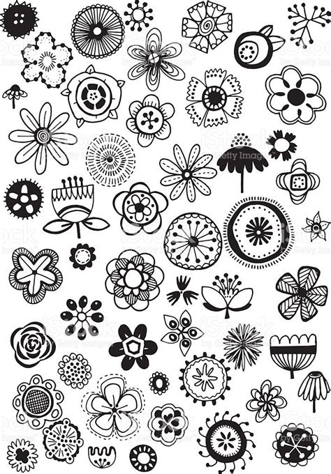 The 25+ best Doodle flowers ideas on Pinterest | Leaves doodle, Doodle ...