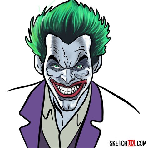 Joker face drawing wallpaper | DRAWING 99