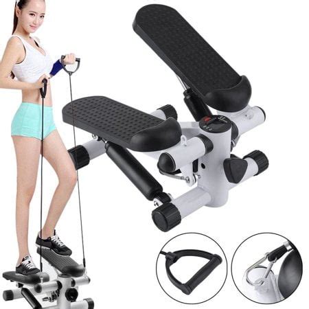 UBesGoo Mini Air Aerobic Stepper, Stair Climber Twist Exercise Fitness Machine, with LCD Display ...