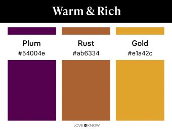 24 Warm Color Palettes to Inspire Your Dream Space | LoveToKnow