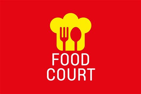 Food Court Logo Template