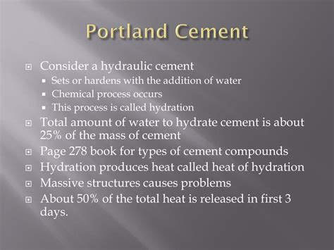 PPT - Chapter 7 Portland Cement Concrete PowerPoint Presentation, free ...