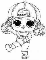 Lol Surprise Doll Coloring Pages Sheets Coloring sketch template