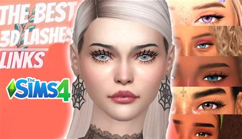 The Sims 4 All Best Eyelashes - Wicked Sims Mods