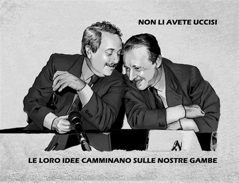 Installazione della foto di Falcone e Borsellino a Bollate | Sempione News