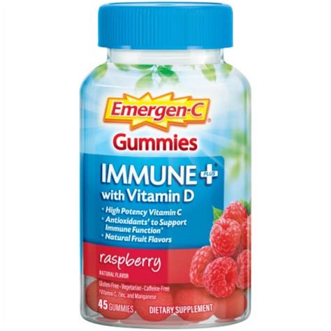 Emergen-C Immune+ Gummies, 45 ct - Kroger