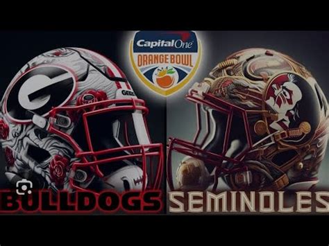 GEORGIA BULLDOGS VS FLORIDA STATE SEMINOLES SCORE PREDICTION FSU AIN'T ...